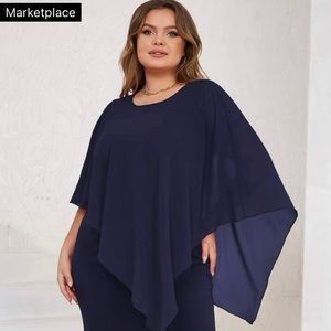 Mother of the Bride, navy blue dress